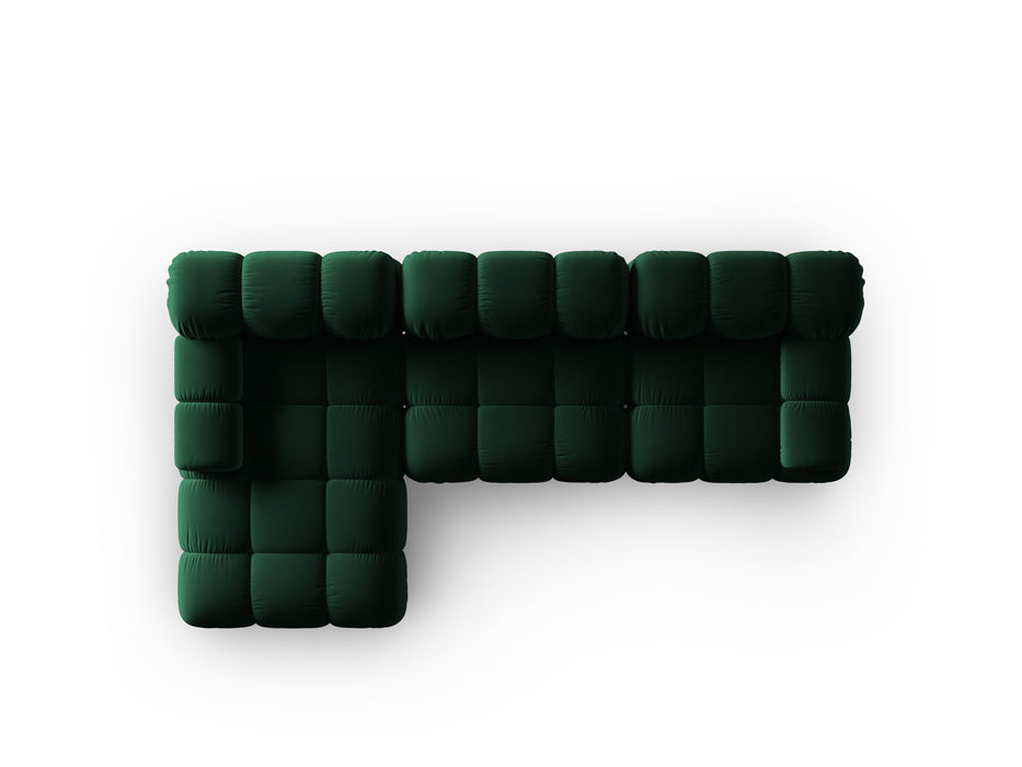 Velvet modular sofa Bellis