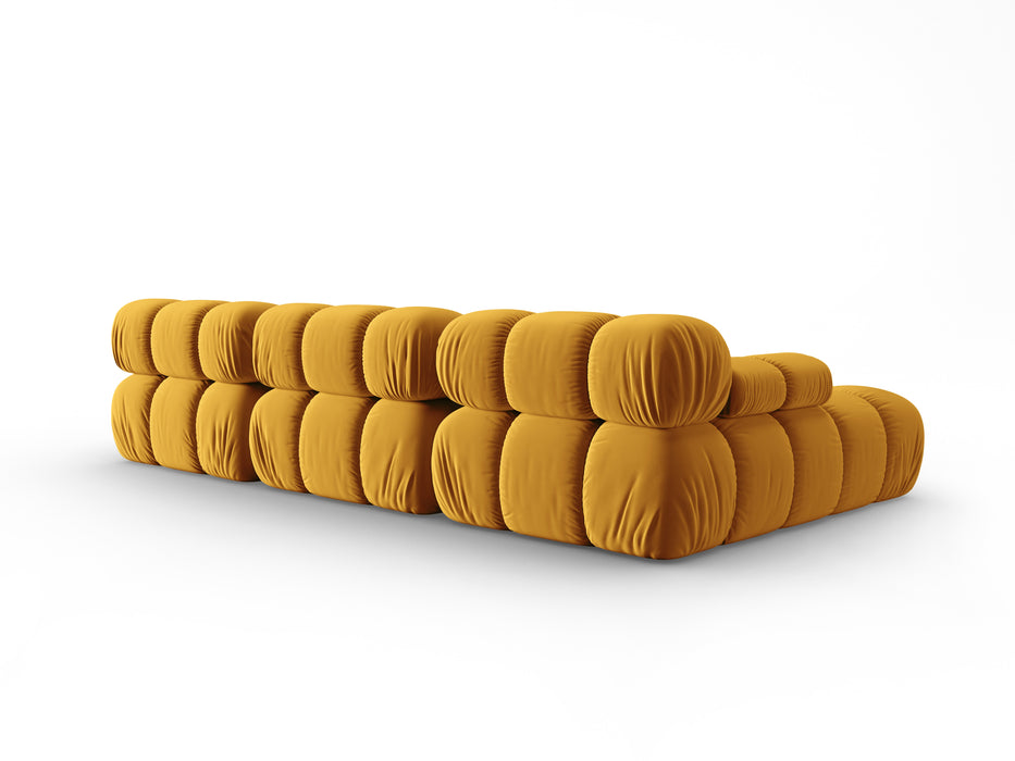 Velvet modular sofa Bellis