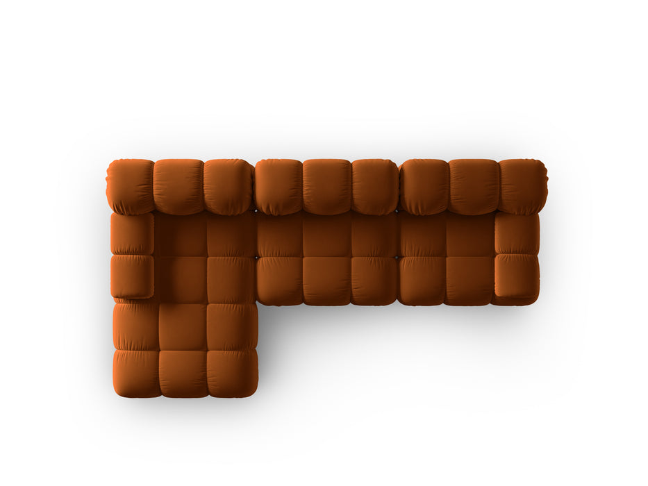 Velvet modular sofa Bellis