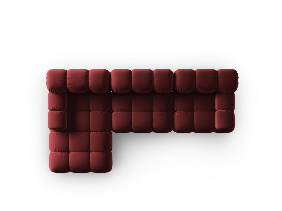 Velvet modular sofa Bellis