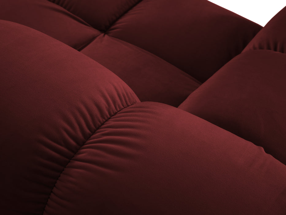 Velvet modular sofa Bellis