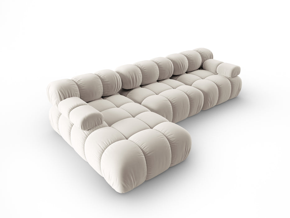Velvet modular sofa Bellis