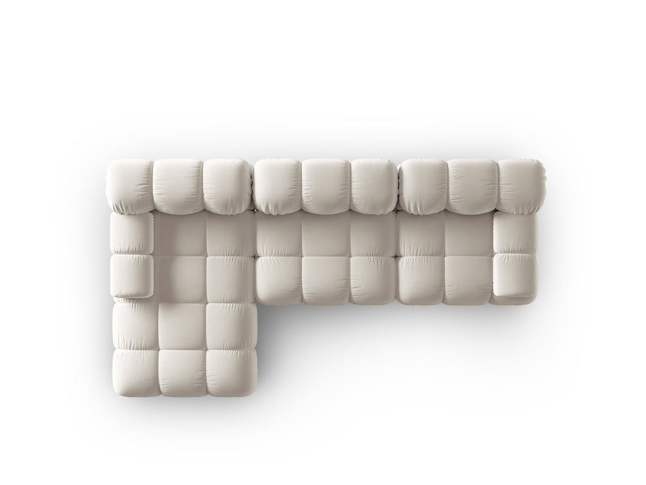 Velvet modular sofa Bellis