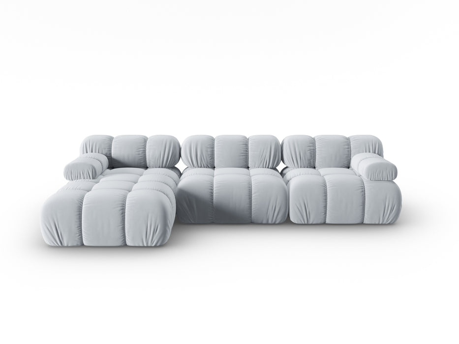 Velvet modular sofa Bellis