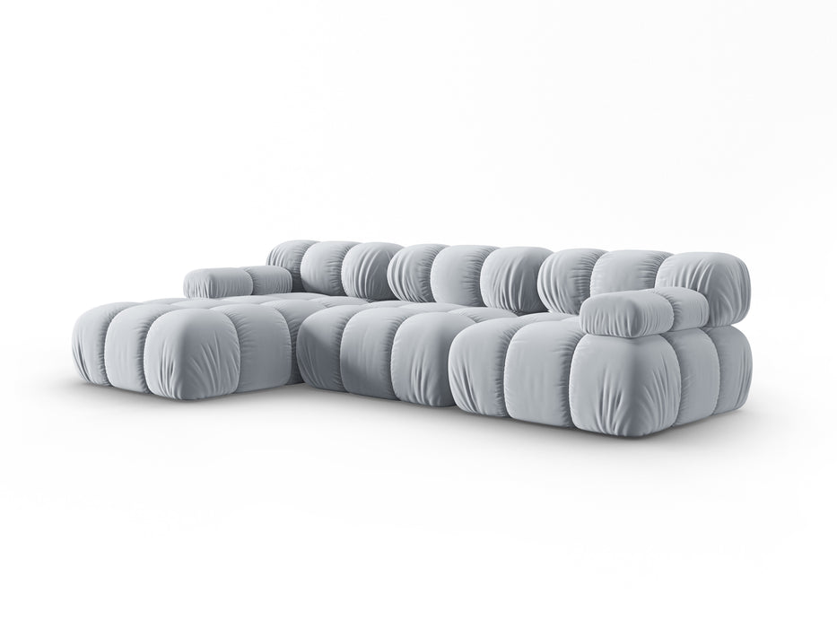 Velvet modular sofa Bellis