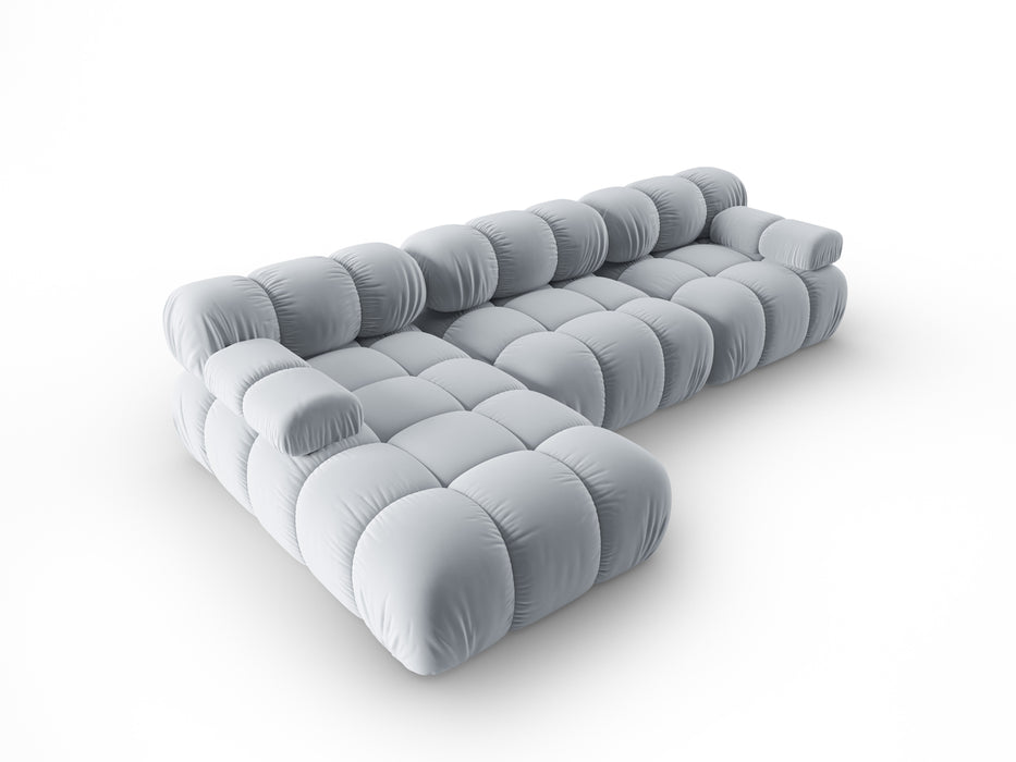 Velvet modular sofa Bellis