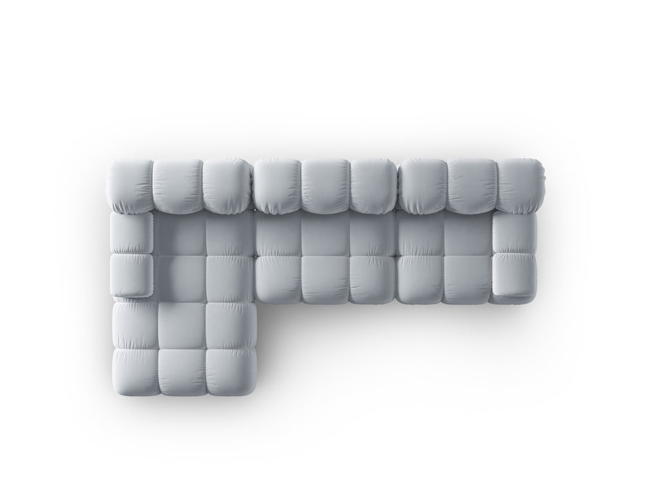 Velvet modular sofa Bellis
