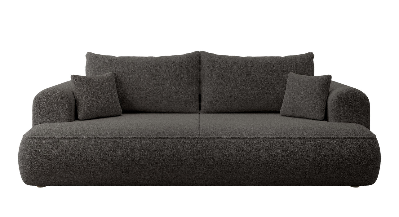 Trivietė bouclé sofa Ovu