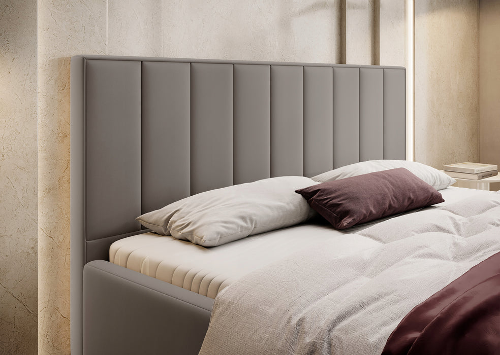 Bed with bedding box