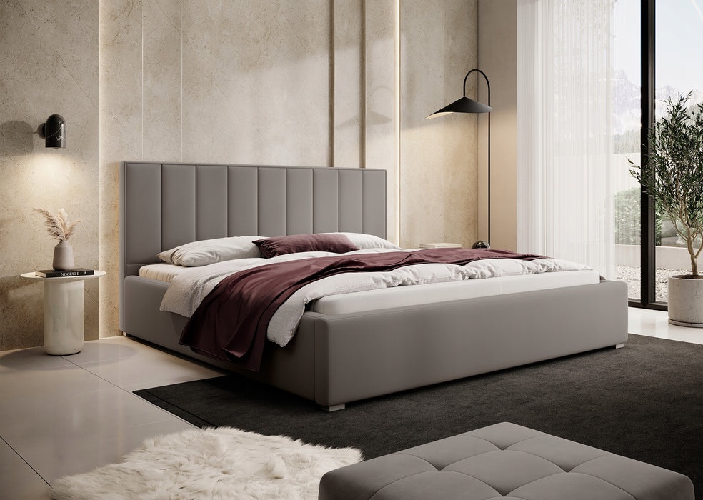 Bed with bedding box