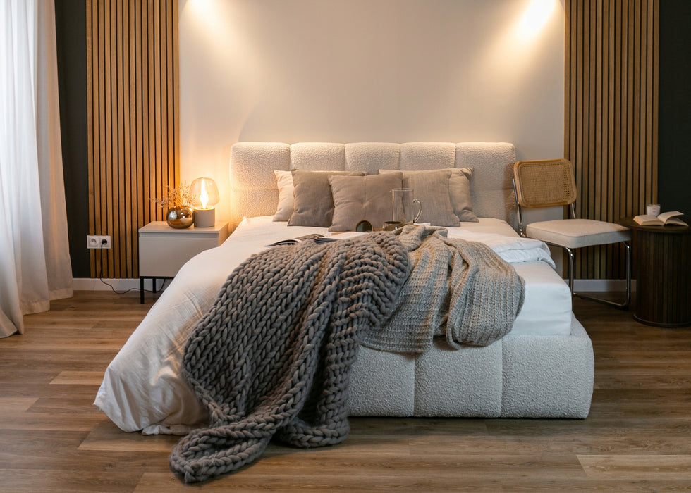 Cloud bed with bedding box