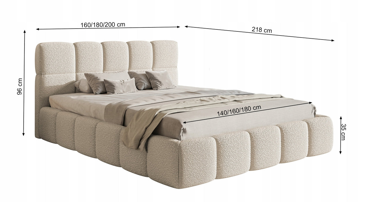 Cloud bed with bedding box