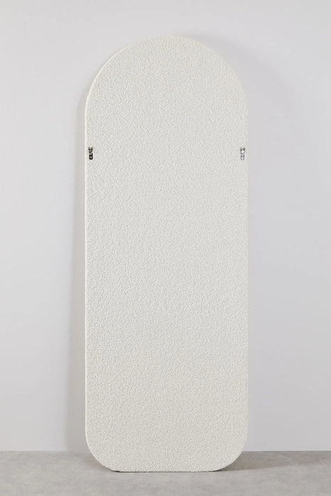 Wall mirror with fabric Ilai