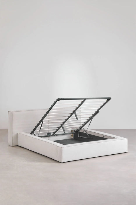 Lunari bed with bedding box