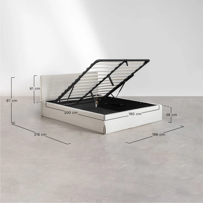 Lorea bed with bedding box
