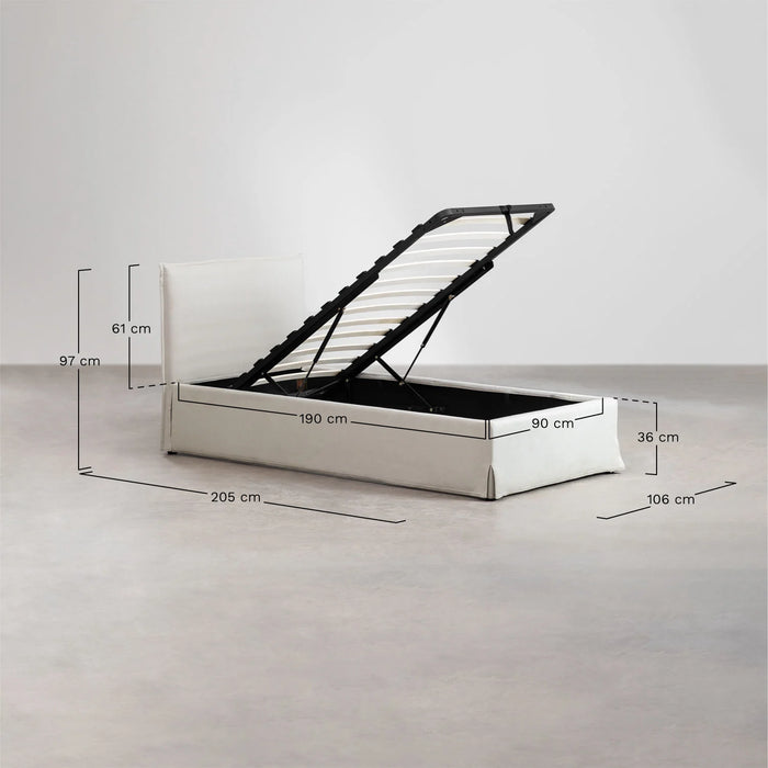 Lorea bed with bedding box