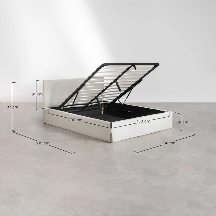 Lorea bed with bedding box