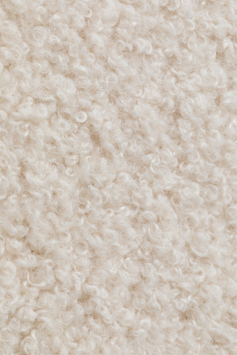Bed Norena bouclé with bed linen box