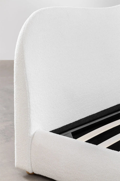 Bed Winselet bouclé with bed linen box