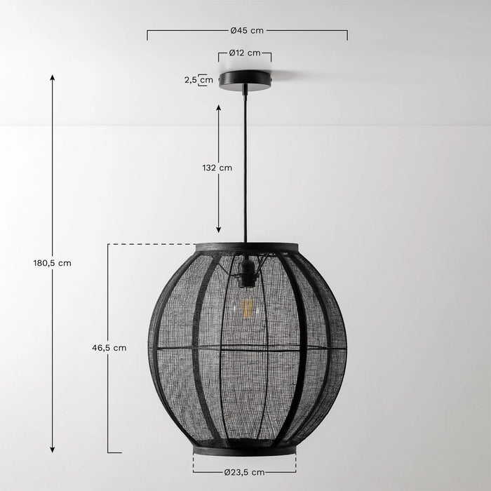 Hanging lamp Ziyec