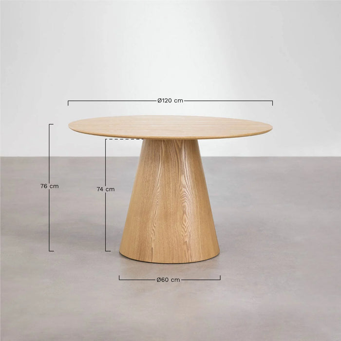Round dining table Aura