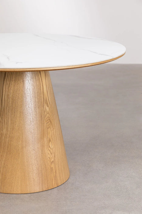 Round dining table Aura