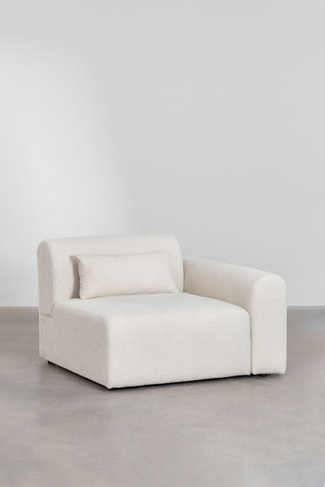 Two-piece modular sofa Borjan