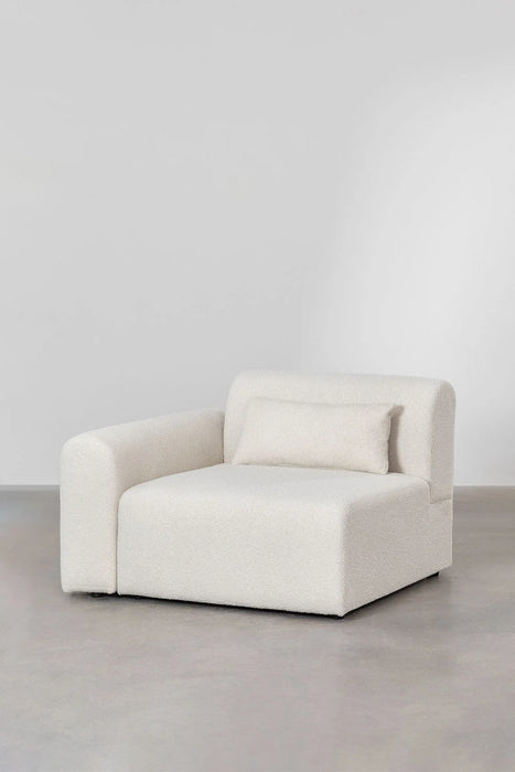 Two-piece modular sofa Borjan