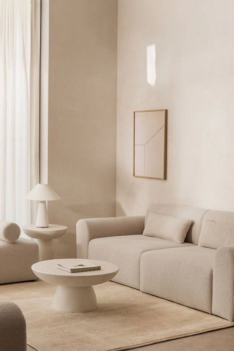 Two-piece modular sofa Borjan