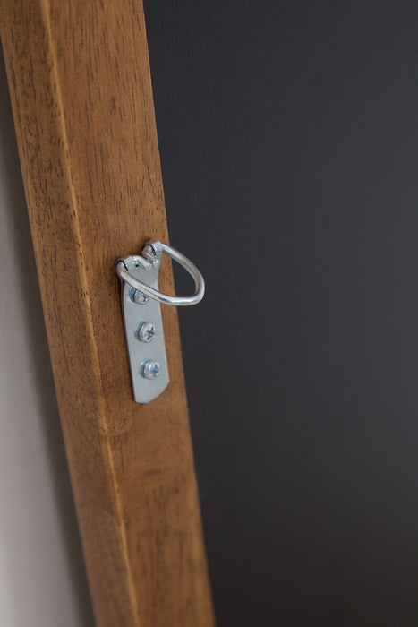 Oak wood wall mirror Arbidel
