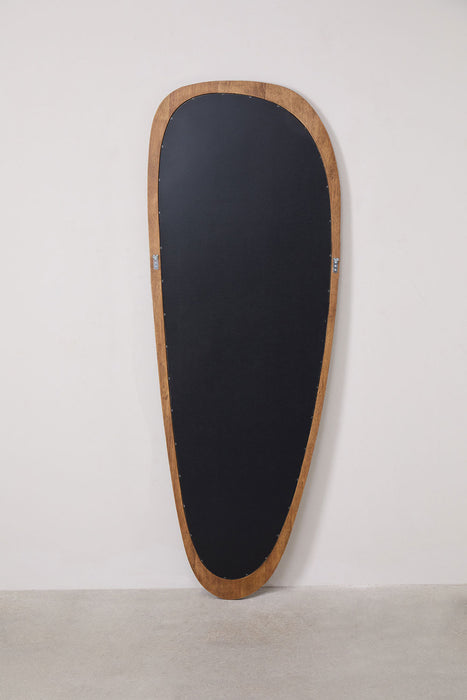 Oak wood wall mirror Arbidel