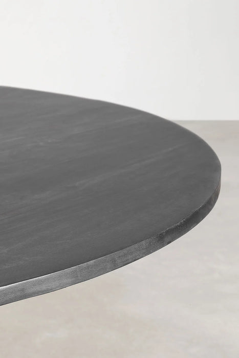Round mango wood dining table Weymar