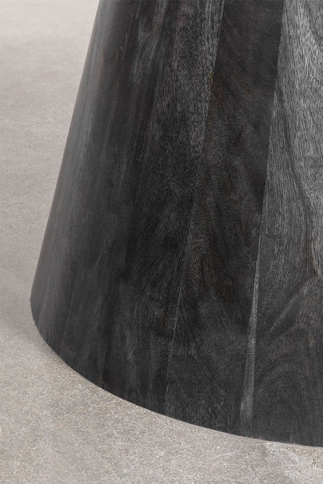 Round mango wood dining table Weymar