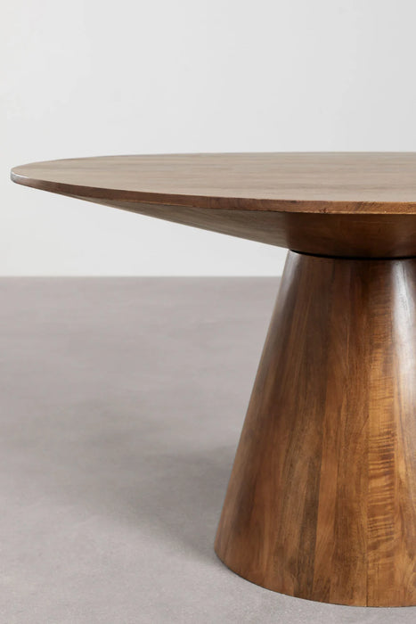 Round mango wood dining table Weymar