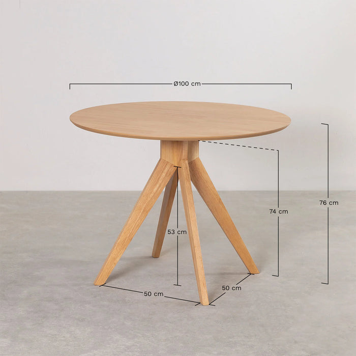Seki wooden dining table