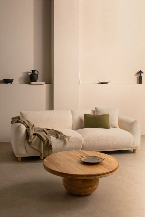 Three-seater sheepskin sofa Eracli 
