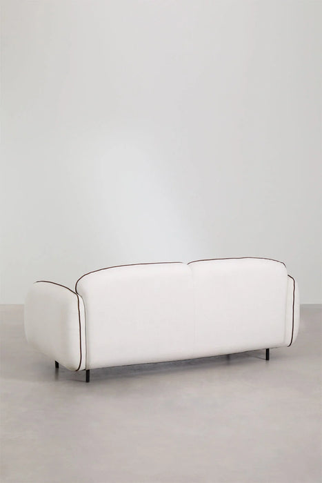 Three-seater sofa Biel with ottoman