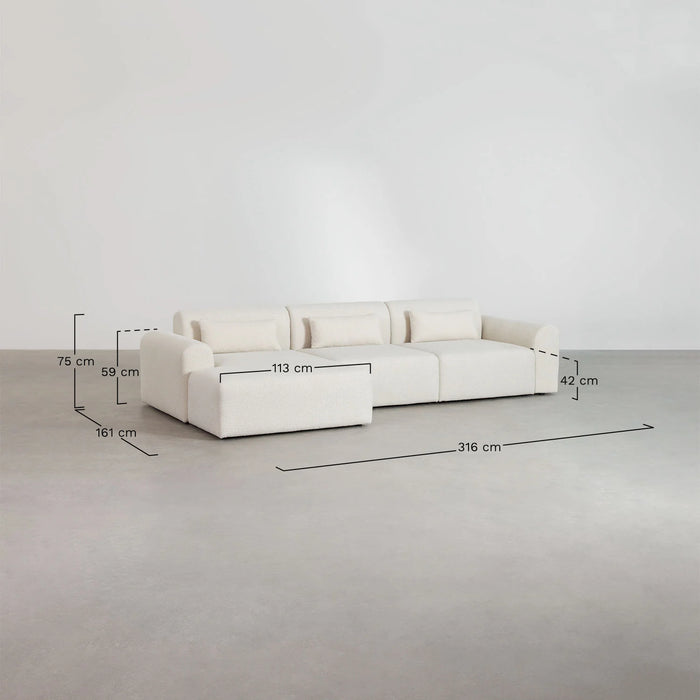 Modular sofa Borjan
