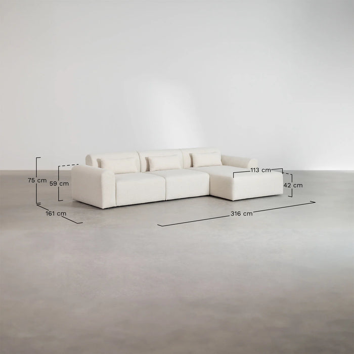 Modular sofa Borjan
